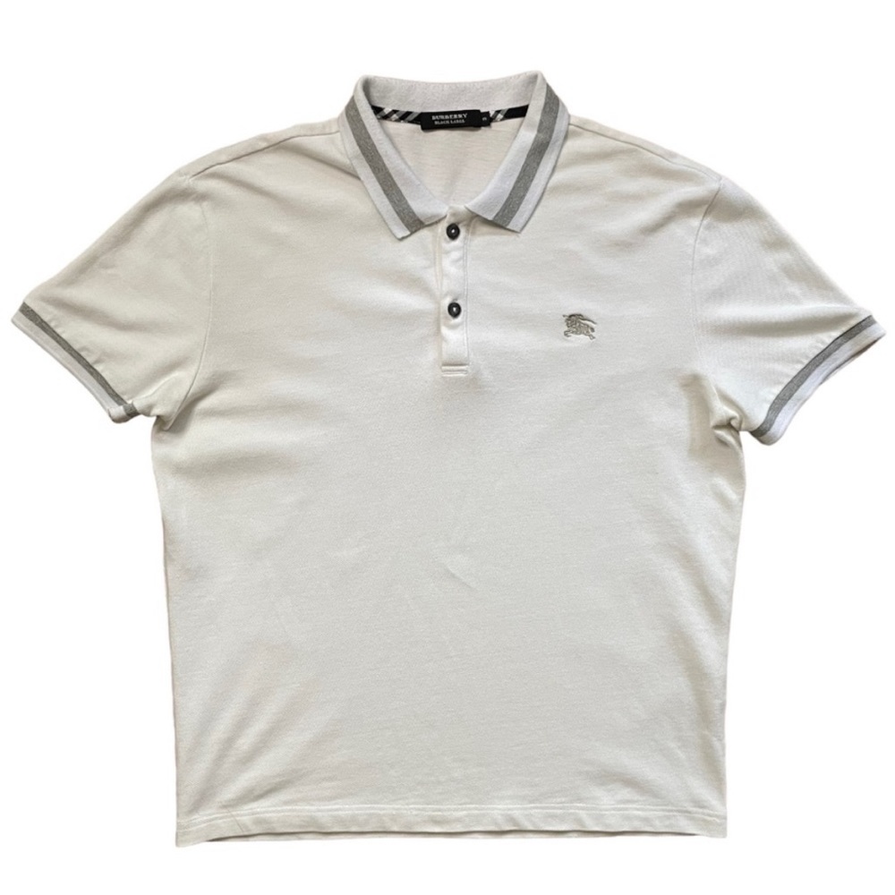 Black Label Burberry Polo Shirt (3)